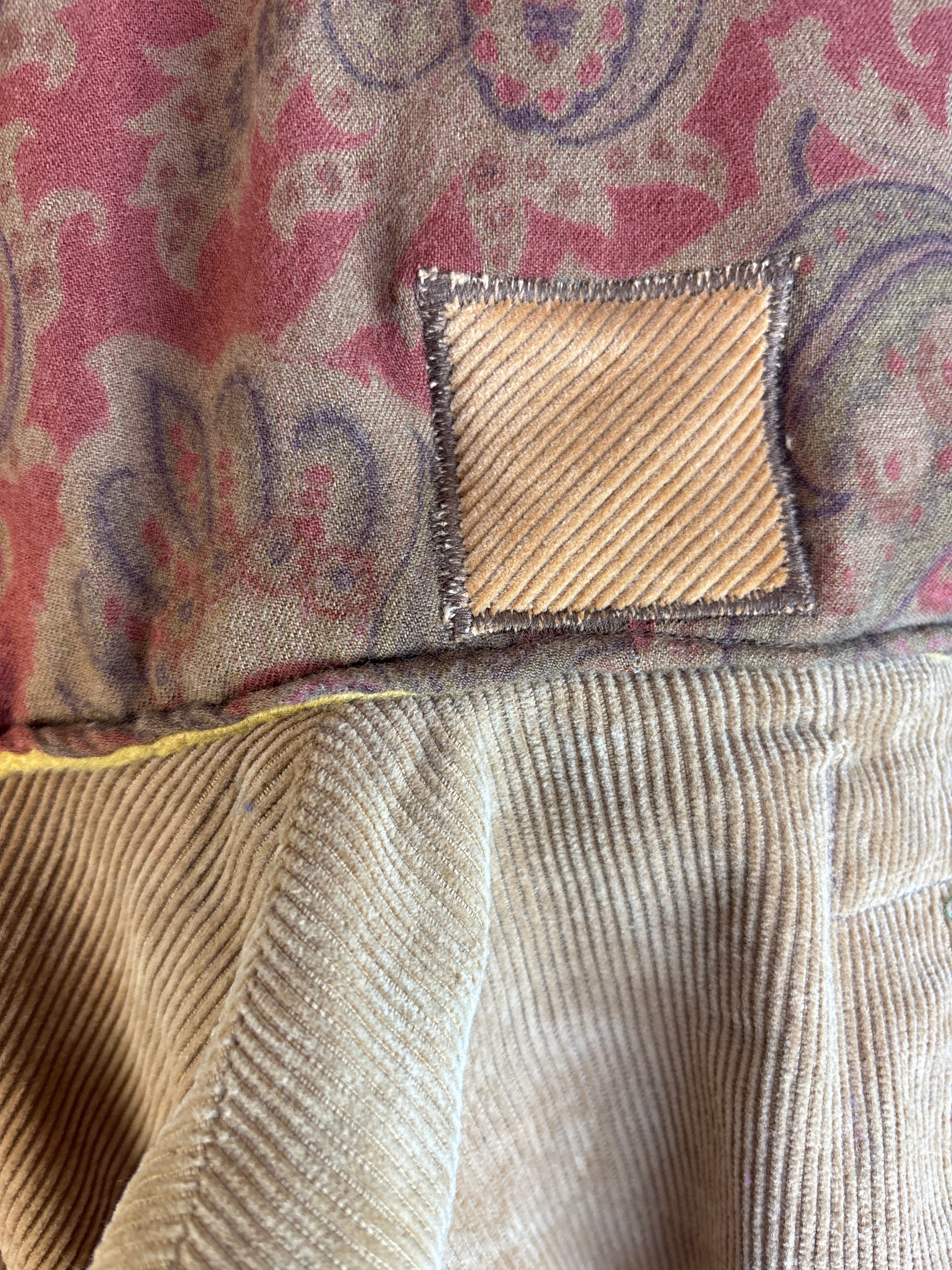 Vintage Cordoroy Hoodie Jacket