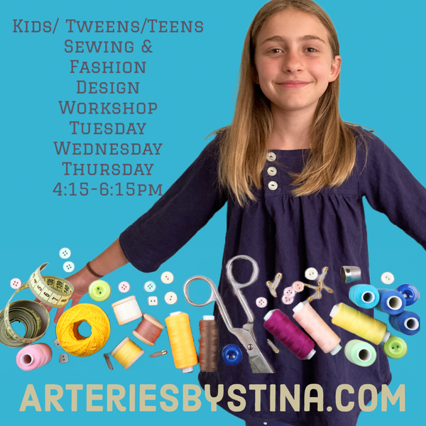 Summer Sewing School – ARTeries Mobile Boutique
