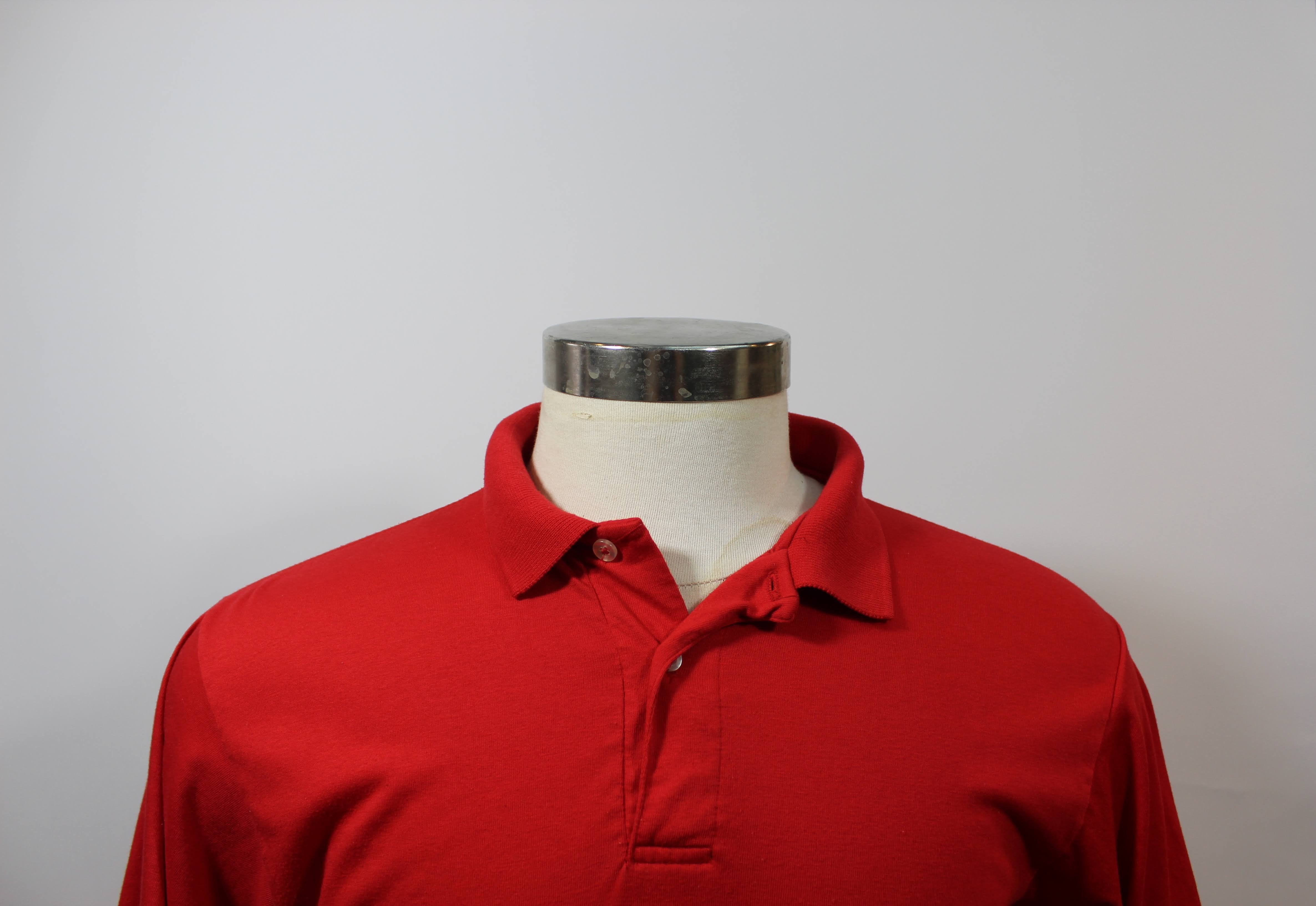 Classic Red  Polo Gnome Shirt