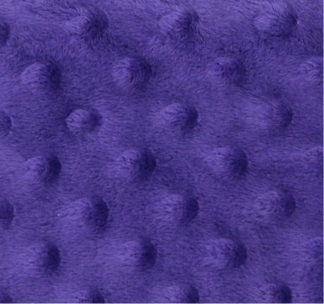 Purple Minky Fingerless Gloves