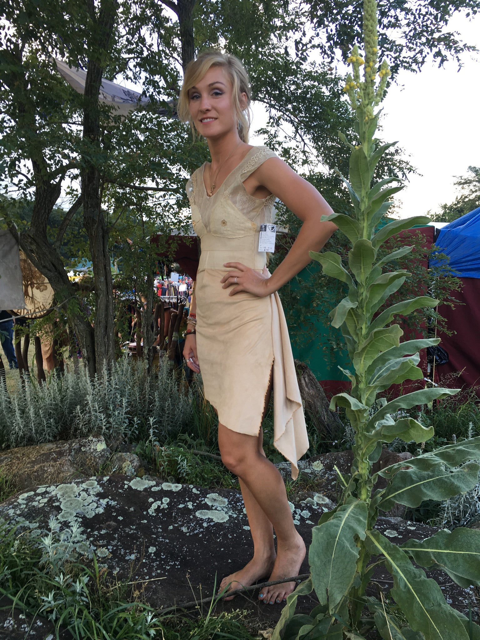 Barely There Nude Dress