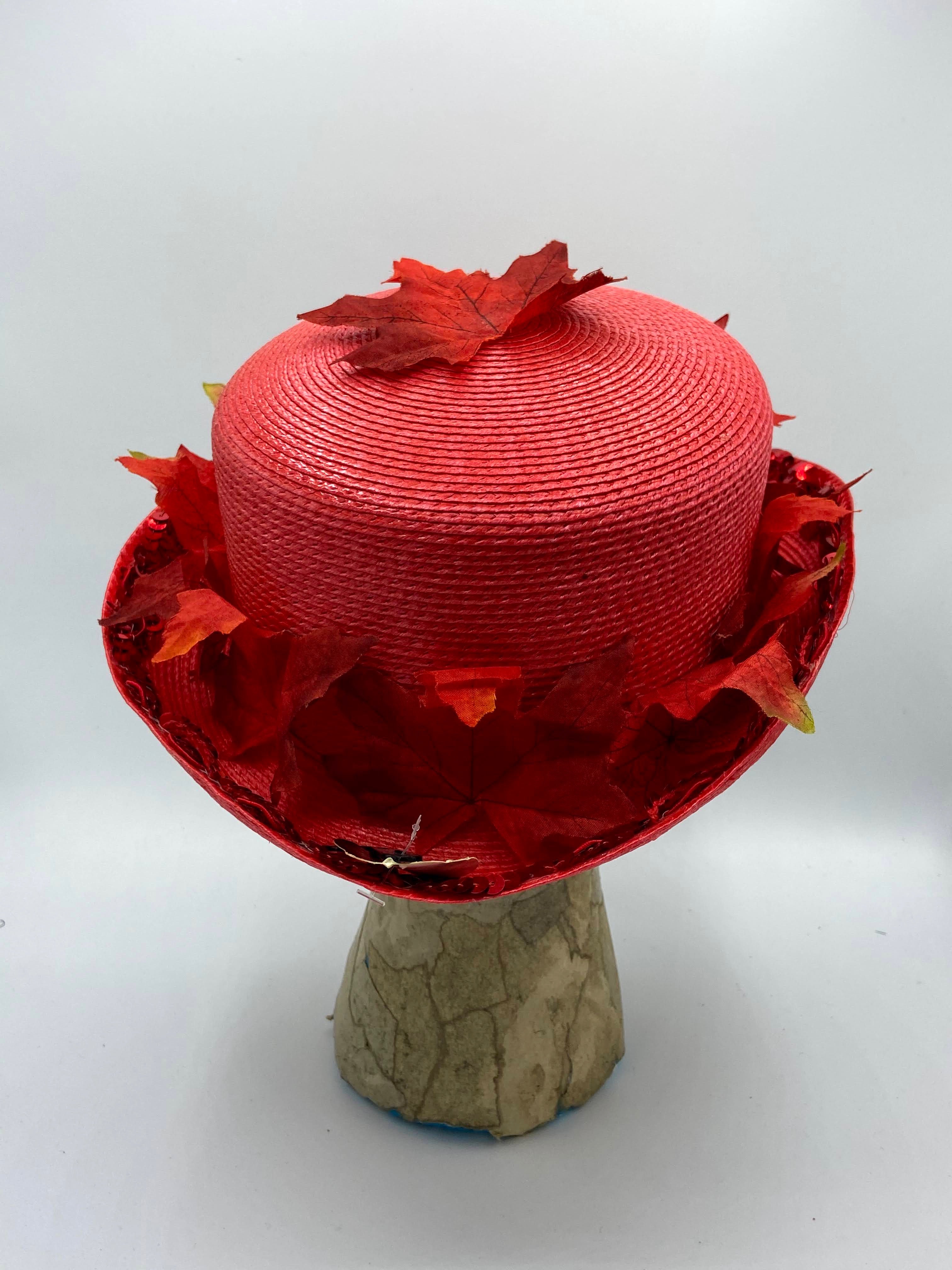 Red Maple Leaf Hat