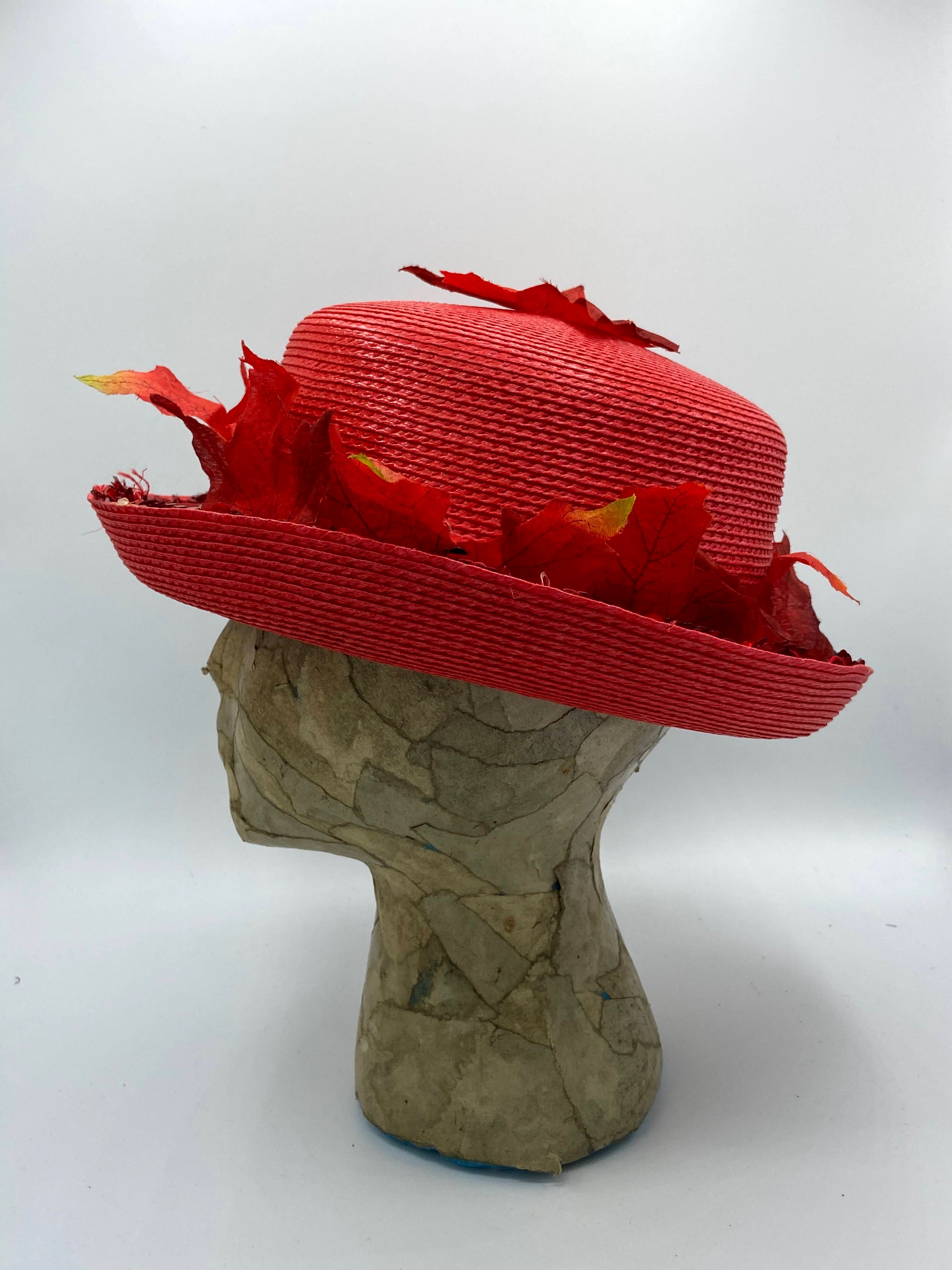 Red Maple Leaf Hat