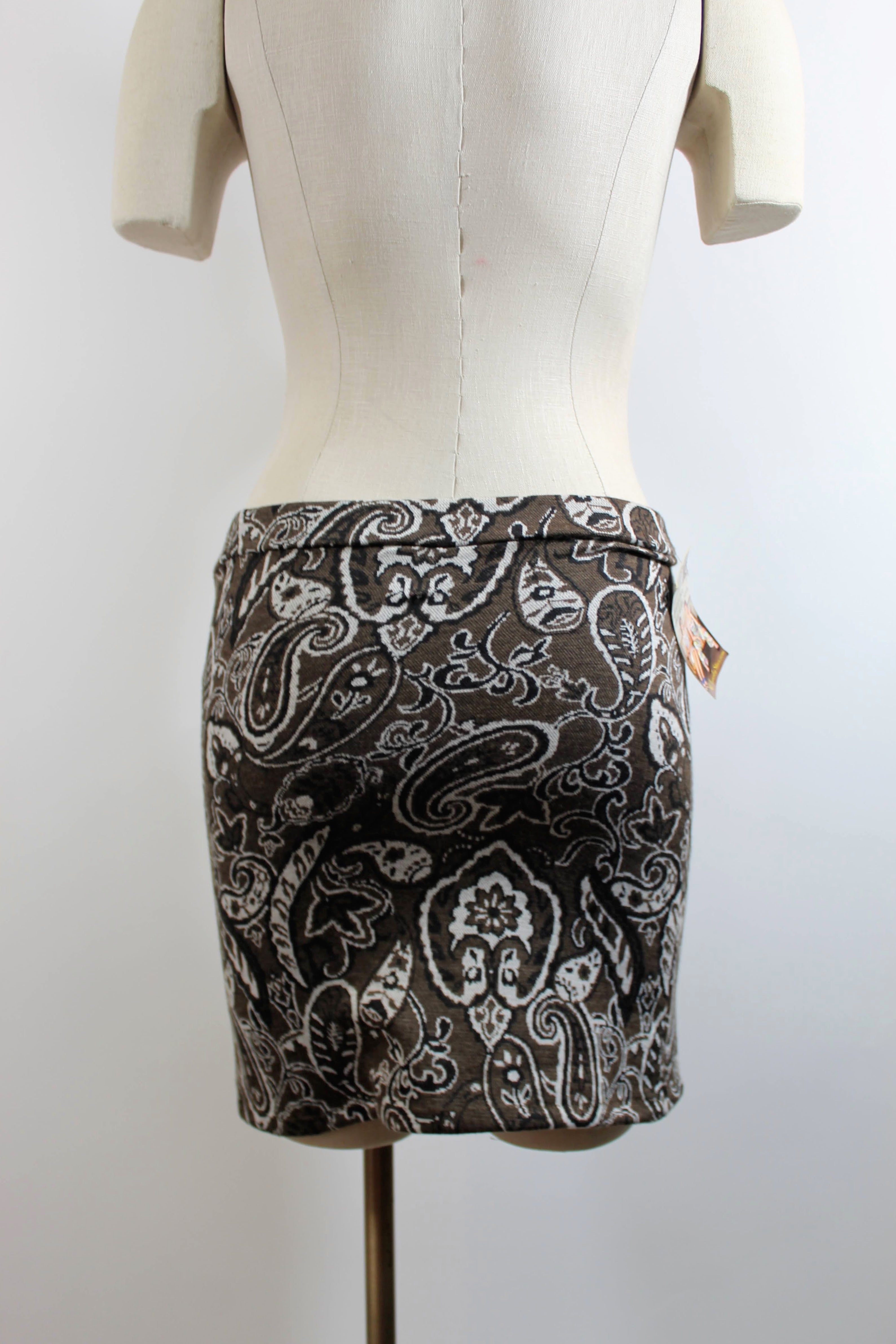 Neutrals Paisley Booty Skirt