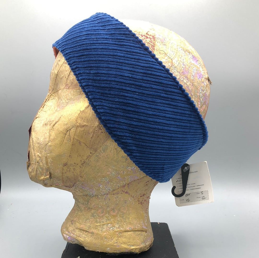 Royal Blue  Courderoy Fleece Headband